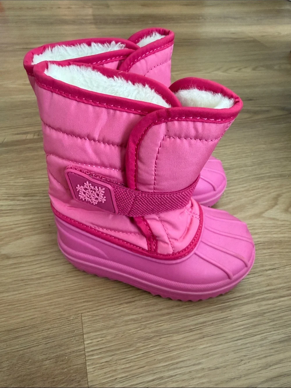 The Children's Place Pink Toddler Snow Boots